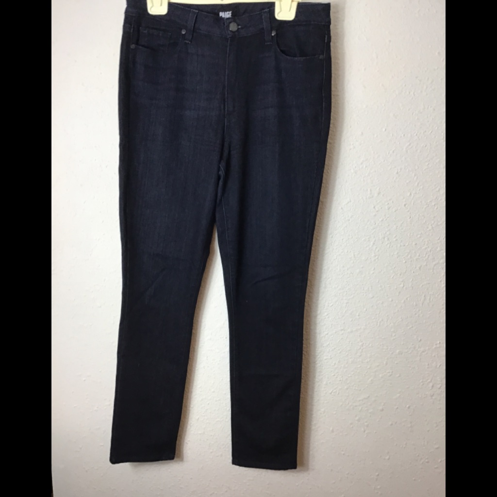 Paige Hoxton Ankle Peg Dark Blue Jeans Size 31